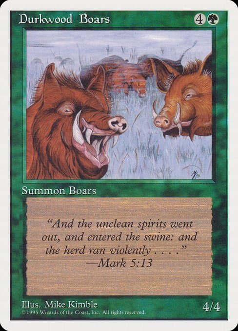 Durkwood Boars (Common)