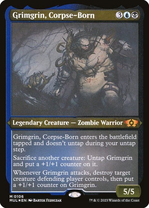 Grimgrin, Corpse-Born from Multiverse Legends (Mythic)