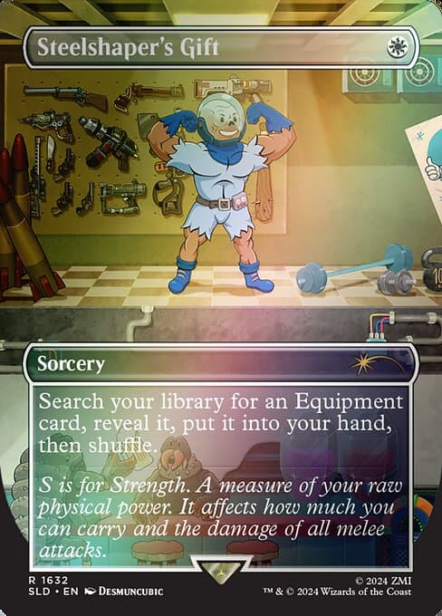 Steelshaper's Gift from Secret Lair Drop (Rare)