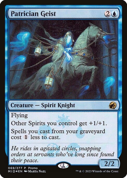 Patrician Geist from Innistrad: Midnight Hunt Promos (Rare)