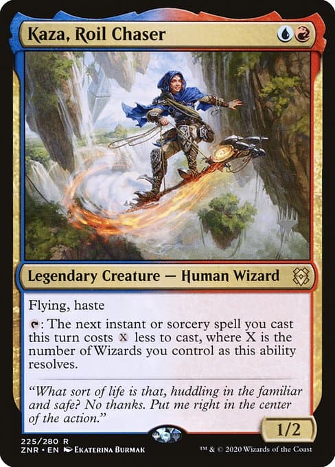 Kaza, Roil Chaser from Zendikar Rising Promos (Rare)