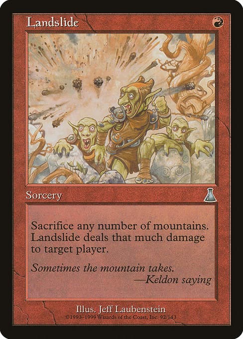 Landslide from Urza's Destiny (Uncommon)