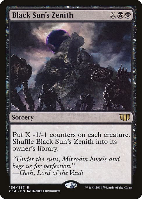 Black Sun's Zenith from Commander 2014 (Rare)