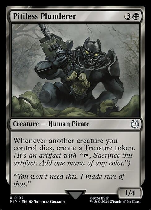 Pitiless Plunderer from Fallout (Uncommon)