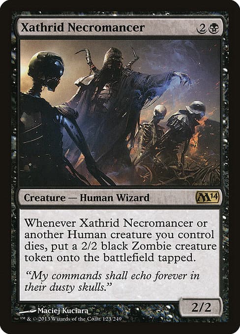 Xathrid Necromancer from Magic 2014 (Rare)