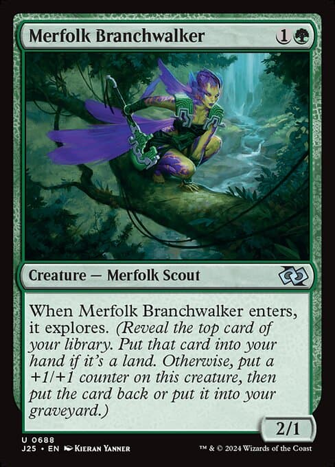 Merfolk Branchwalker from Foundations Jumpstart (Uncommon)
