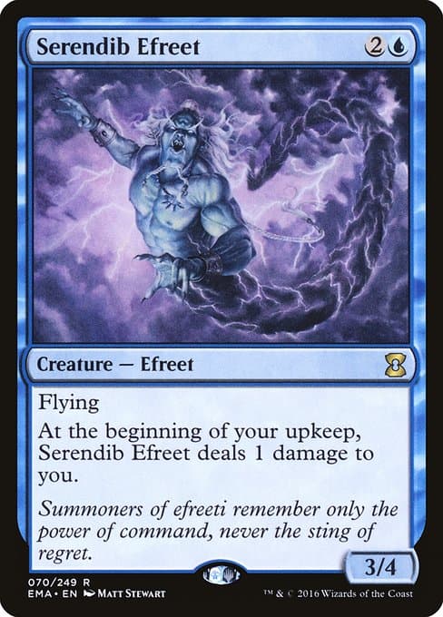 Serendib Efreet from Eternal Masters (Rare)