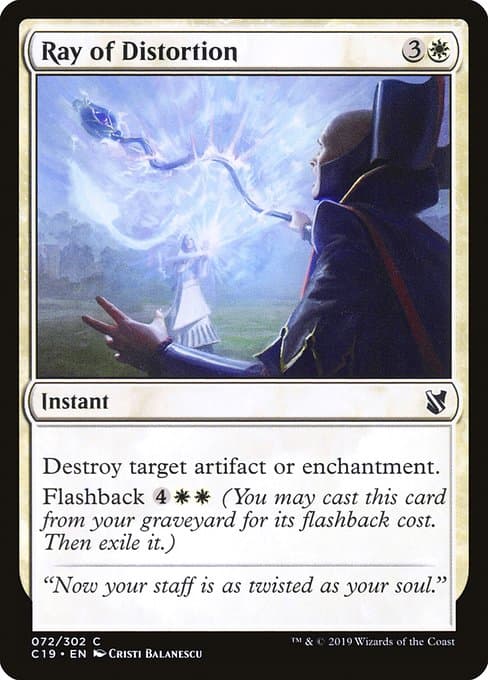 Ray of Distortion from Commander 2019 (Common)