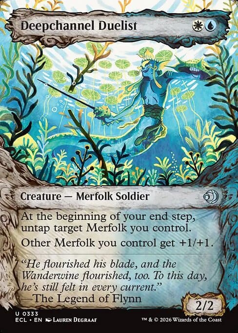 Deepchannel Duelist from Lorwyn Eclipsed (Uncommon)
