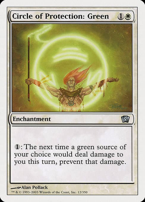 Circle of Protection: Green (Uncommon)
