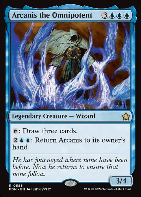 Arcanis the Omnipotent from Foundations (Rare)