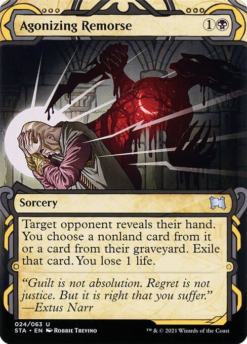 Agonizing Remorse from Strixhaven Mystical Archive (Uncommon)