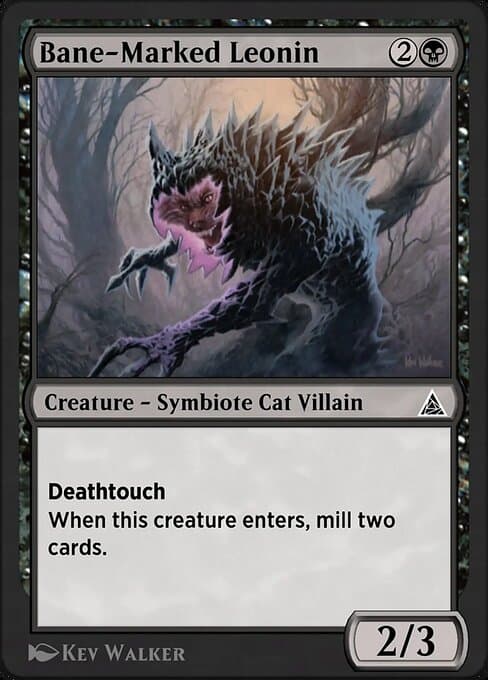 Venomized Cat from Through the Omenpaths (Common)