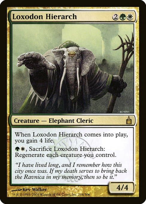 Loxodon Hierarch from Ravnica: City of Guilds (Rare)