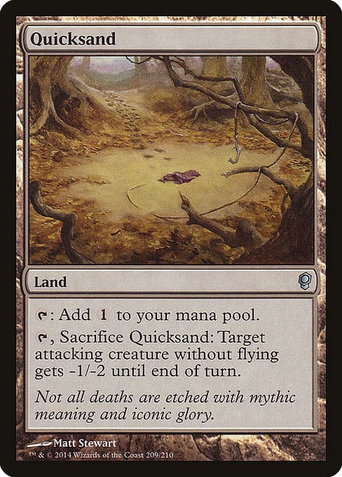 Quicksand from Conspiracy (Uncommon)