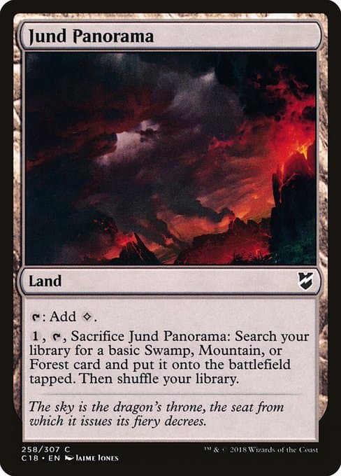 Jund Panorama from Commander 2018 (Common)