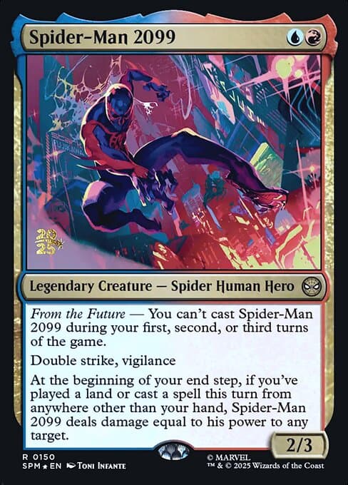 Spider-Man 2099 from Marvel's Spider-Man Promos (Rare)