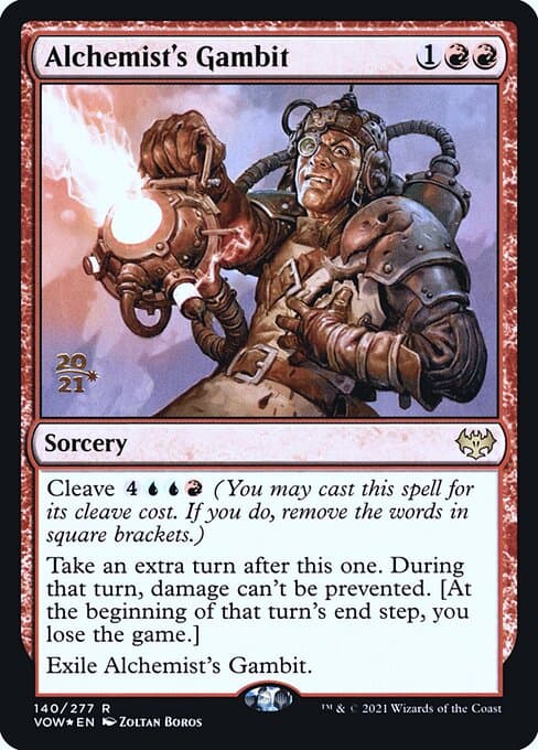 Alchemist's Gambit from Innistrad: Crimson Vow Promos (Rare)