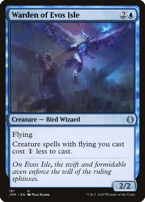 Warden of Evos Isle from Jumpstart (Uncommon)