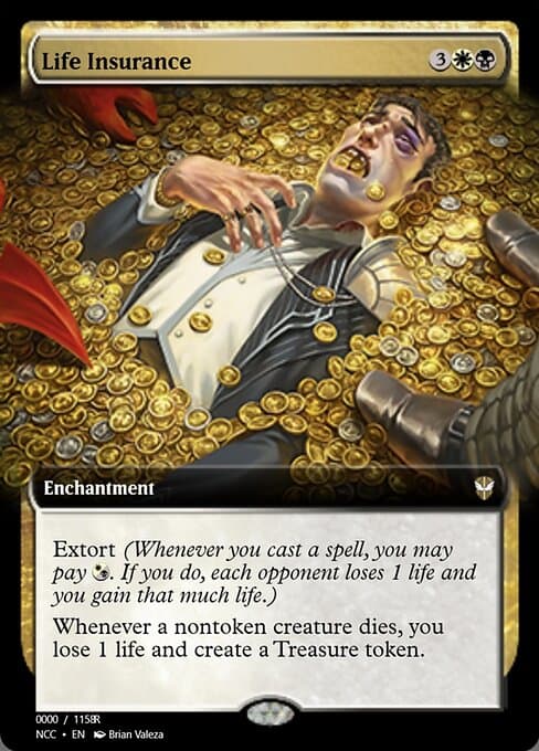 Life Insurance from Magic Online Promos (Rare)