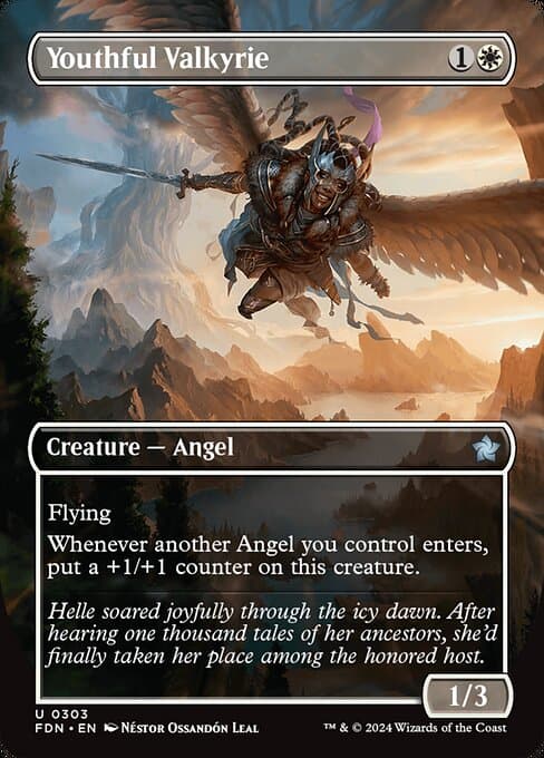Youthful Valkyrie from Foundations (Uncommon)