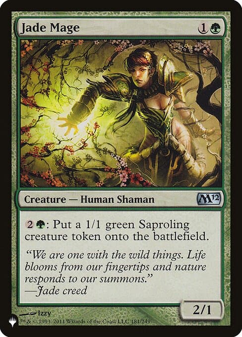 Jade Mage from The List (Uncommon)