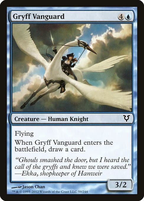 Gryff Vanguard from Avacyn Restored (Common)