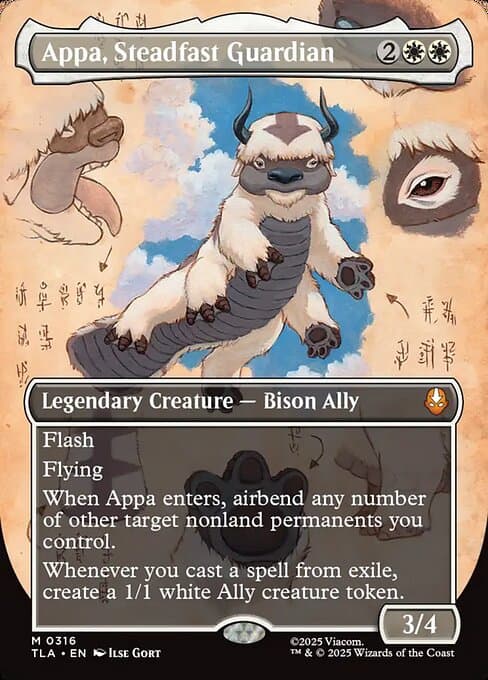 Appa, Steadfast Guardian from Avatar: The Last Airbender (Mythic)