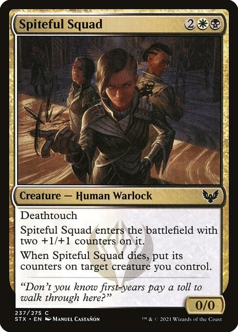 Spiteful Squad from Strixhaven: School of Mages (Common)