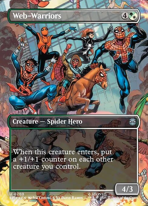Web-Warriors from Marvel's Spider-Man (Uncommon)