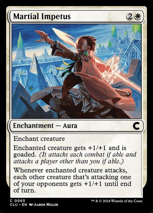 Martial Impetus from Ravnica: Clue Edition (Common)