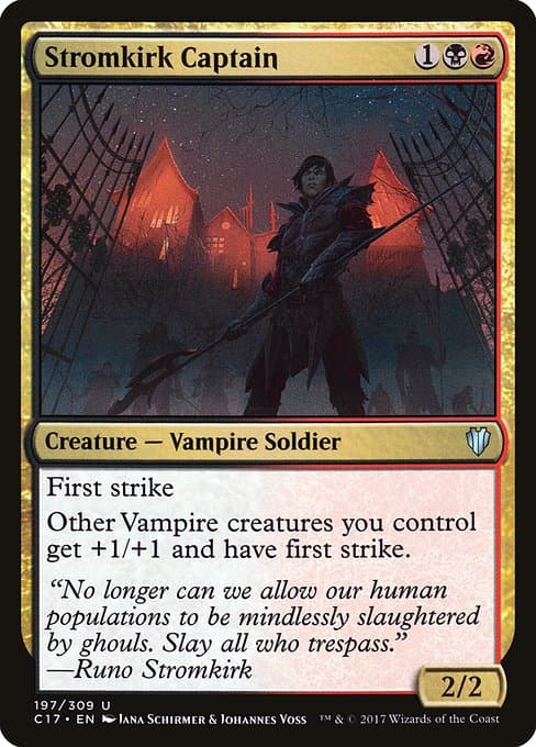 Stromkirk Captain from Commander 2017 (Uncommon)