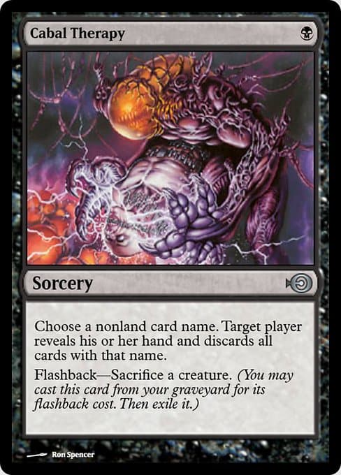 Cabal Therapy from Magic Online Promos (Uncommon)