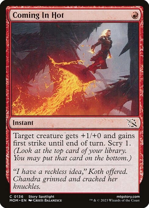 Coming In Hot (Common)