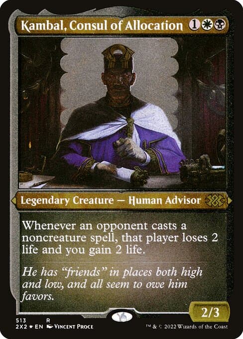 Kambal, Consul of Allocation from Double Masters 2022 (Rare)