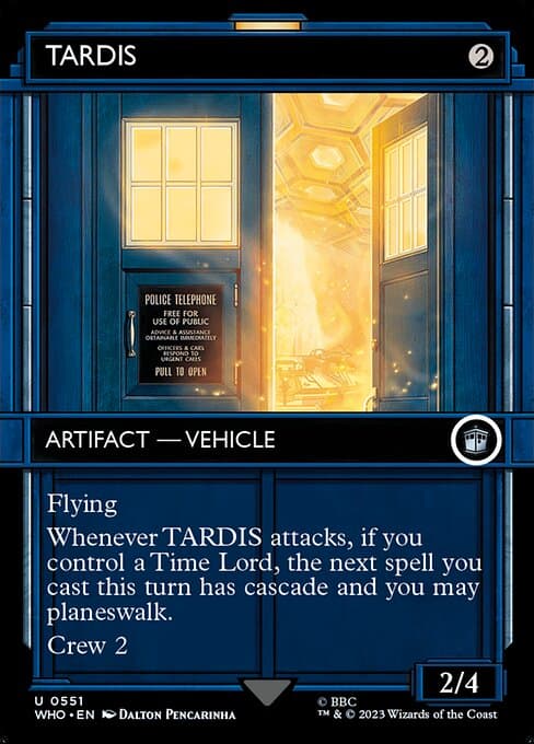 TARDIS from Doctor Who (Uncommon)