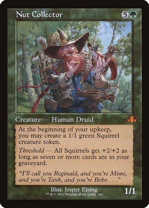 Nut Collector from Dominaria Remastered (Mythic)
