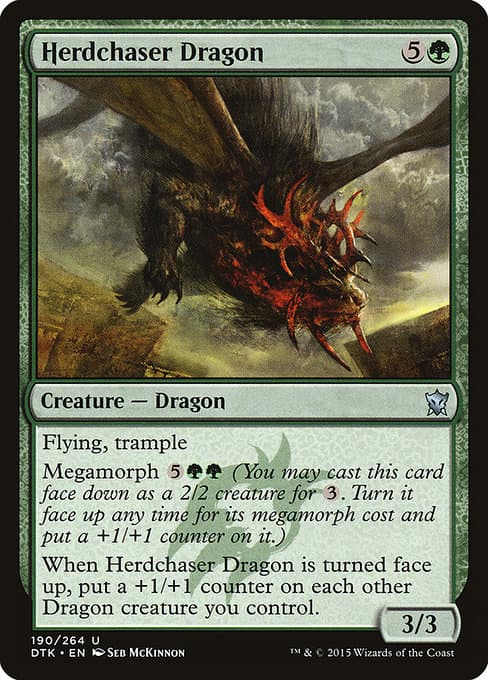 Herdchaser Dragon from Dragons of Tarkir (Uncommon)