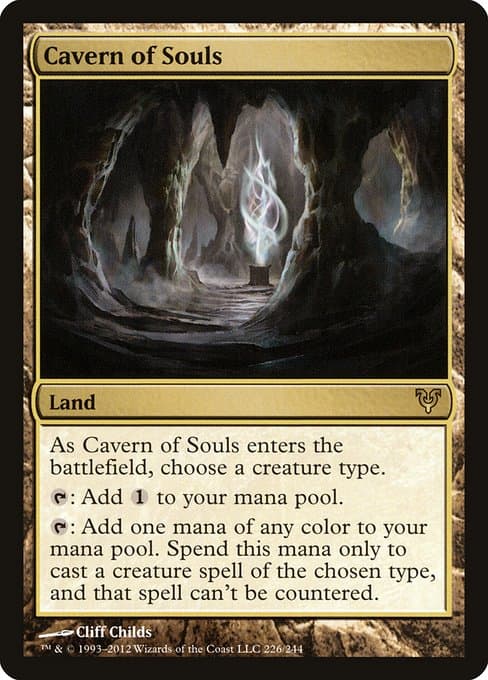 Cavern of Souls from Avacyn Restored (Rare)