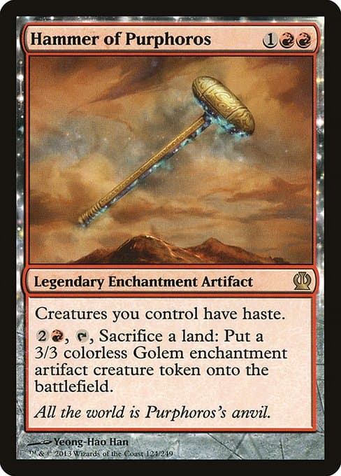 Hammer of Purphoros from Theros (Rare)
