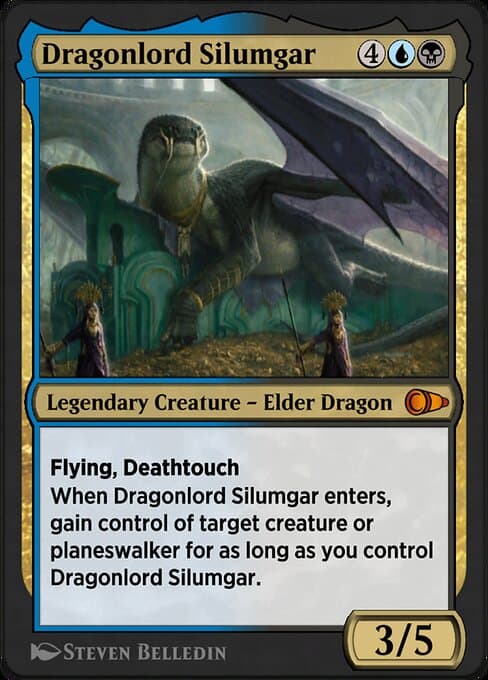 Dragonlord Silumgar #220 – Pioneer Masters Dragonlord Silumgar from Pioneer Masters (Mythic)