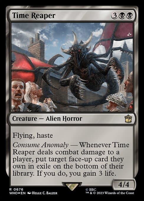 Time Reaper from Doctor Who (Rare)