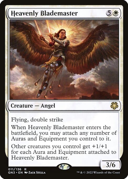 Heavenly Blademaster from Game Night: Free-for-All (Rare)