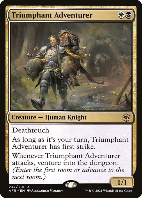 Triumphant Adventurer (Rare)