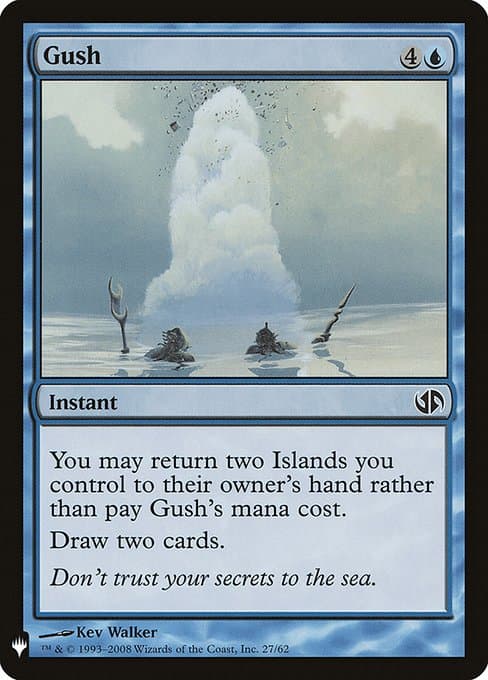 Gush from The List (Common)