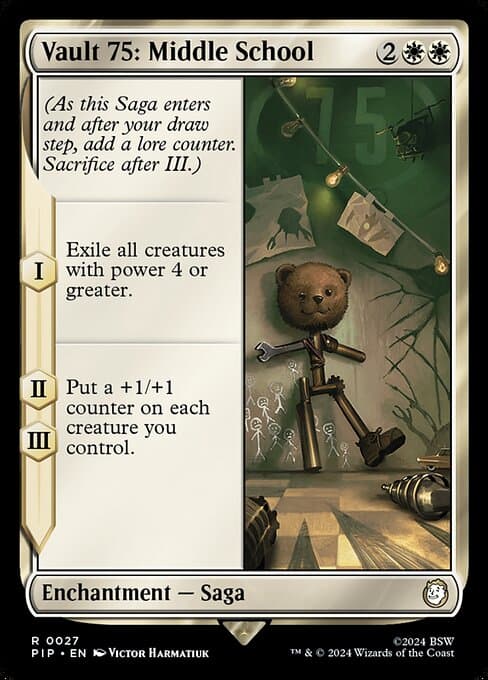 Vault 75: Middle School from Fallout (Rare)