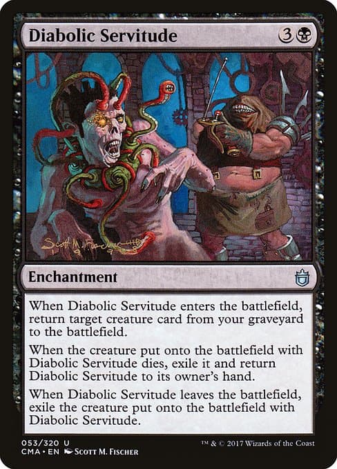 Diabolic Servitude from Commander Anthology (Uncommon)
