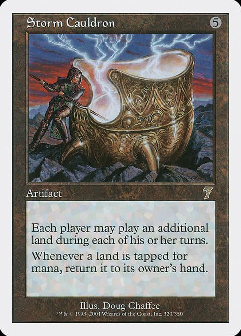 Storm Cauldron from Seventh Edition (Rare)