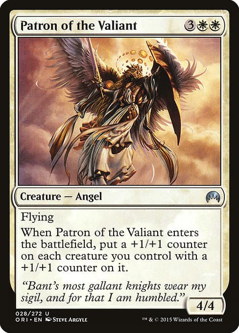 Patron of the Valiant from Magic Origins (Uncommon)
