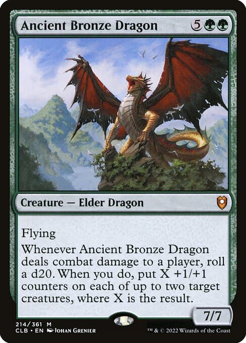 Ancient Bronze Dragon from Commander Legends: Battle for Baldur's Gate (Mythic)
